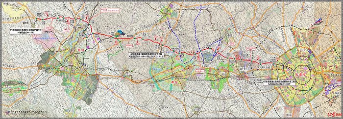 "成绵扩容与成绵高速公路完全没有任何关系,这几乎是一条新建线路.