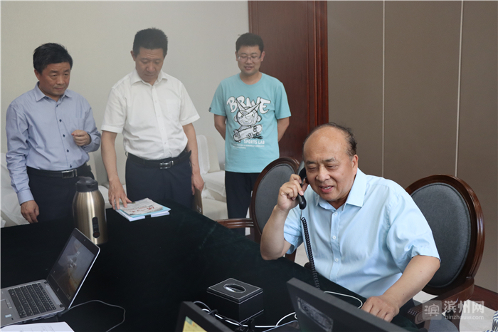 李喆看望滨州保障省级生态环境保护督察工作协调联络组:用实实在在的