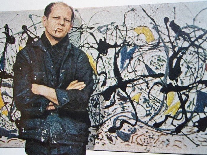 Jackson Pollock 图片来源：Airinum