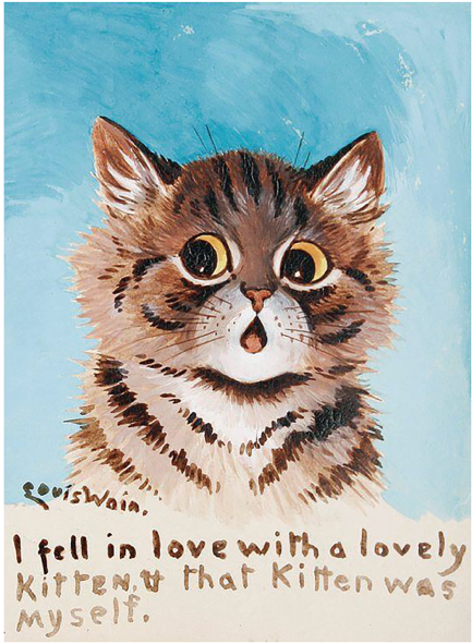 路易斯·韦恩的猫咪星球》一书,较原文有所删节修改.