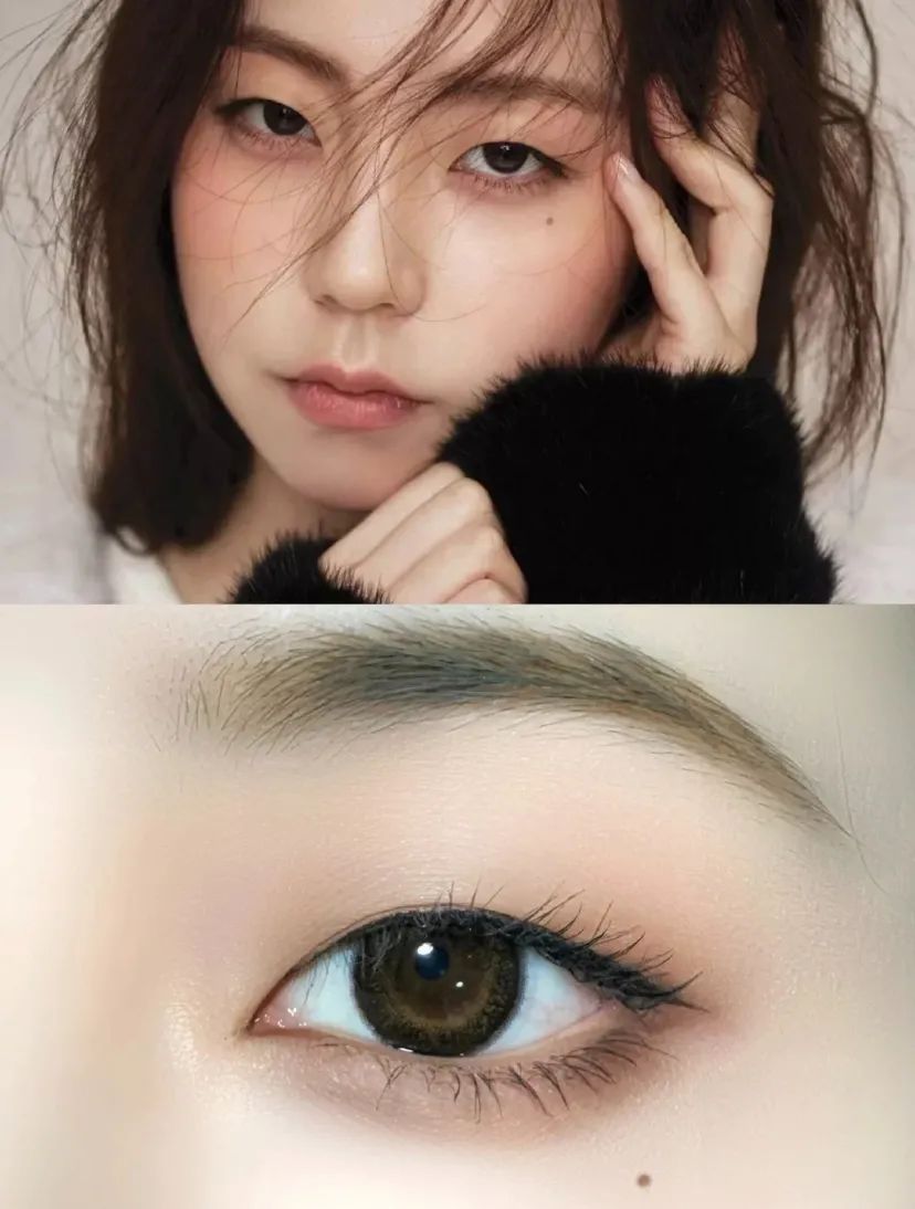 如果想要增加亲和力,那就要让眼型看起来更圆润.