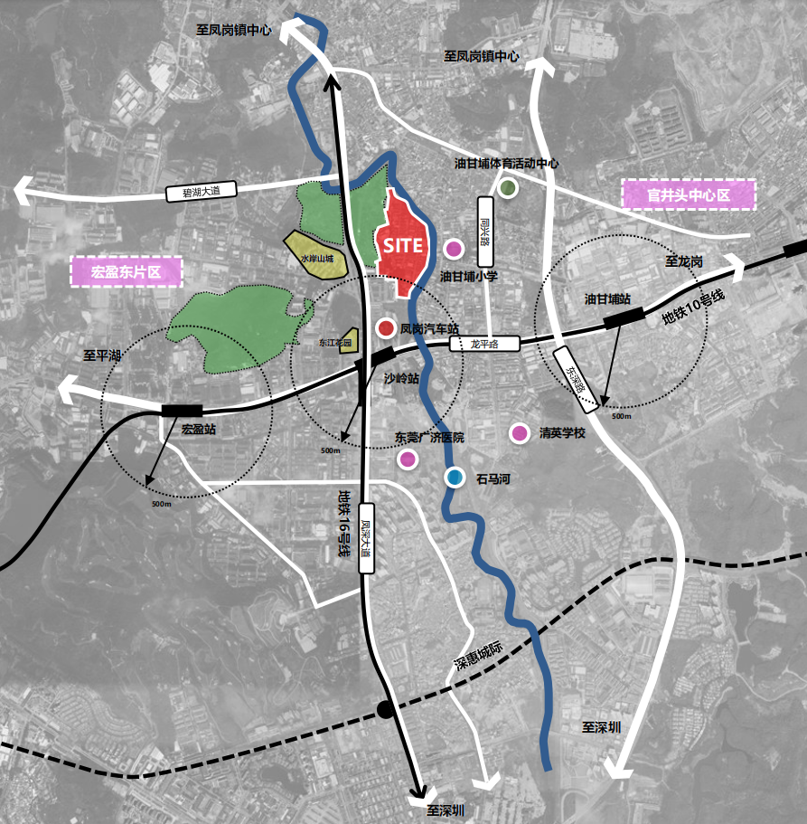 富力中标东莞凤岗旧改前期服务商,深莞腹地即将开启城市迭新之旅