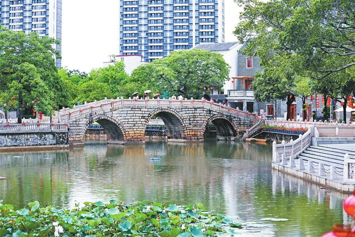 深圳唯一一座现存古桥!百年永兴桥成市民打卡点