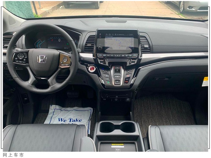 本田新款奥德赛实拍搭35lv6发动机内饰升级悬浮式屏幕