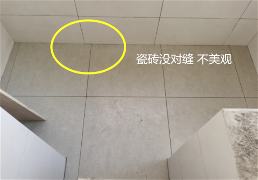 专业人士建议3:瓷砖铺设不用对缝其实新房水电根本不用全部改换,完全