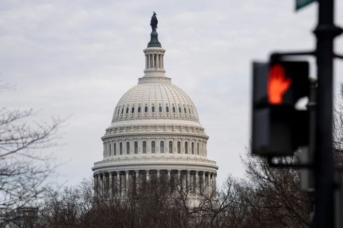 美国国会大厦（图源：新华社）