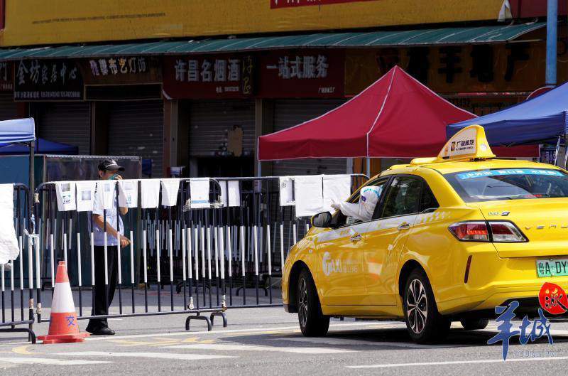 【图集 视频】荔湾区芳村直击:数百高考专车进入芳村演练|出租车|荔湾