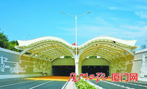 海沧隧道本月中旬建成通车 海沧开车到湖里5分钟可达
