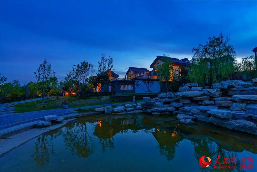 【图片直击】河北华中小镇:初夏夜景美如画|保定市|河北省_新浪新闻