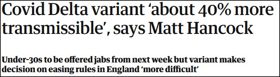 Delta变异病毒致英国疫情反弹，英卫生大臣：传染率比Alpha毒株强40%休闲区蓝鸢梦想 - Www.slyday.coM