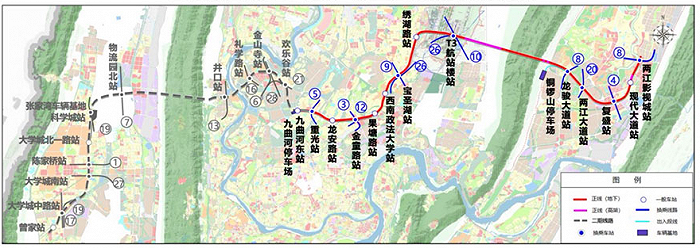 重庆15号线规划图片