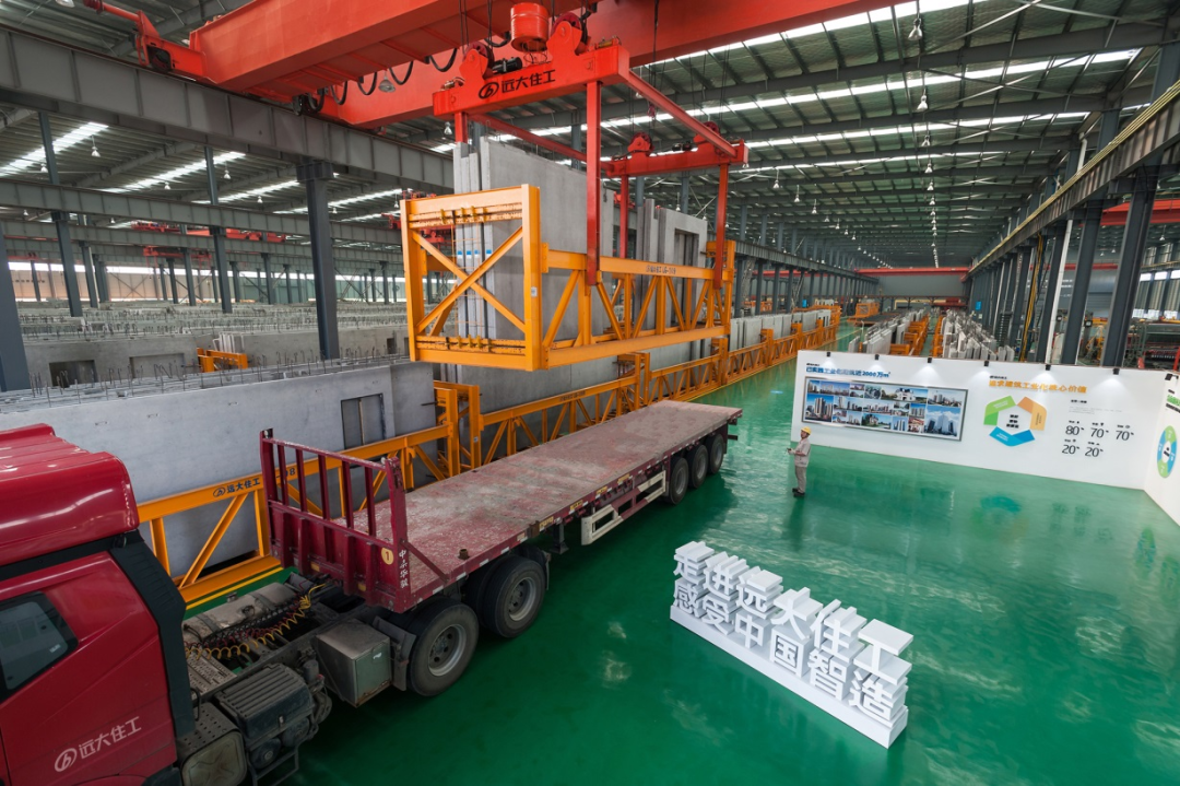 远大工厂内部,生产环节和运输环节无缝衔接唐芬介绍,从原材料到交付