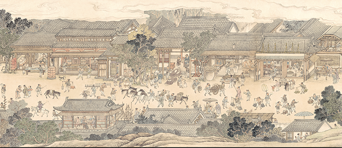 《金陵图》中的市井