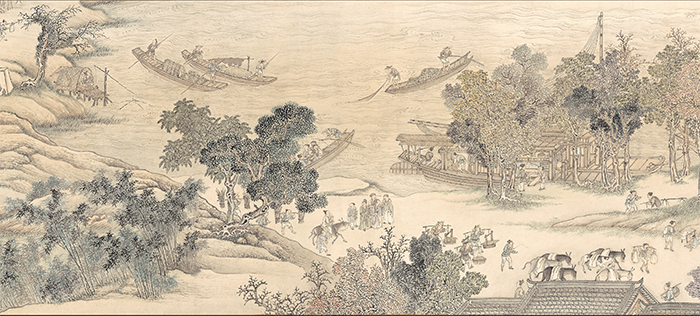 南京德基美术馆今秋重开百倍放大呈现清代金陵图