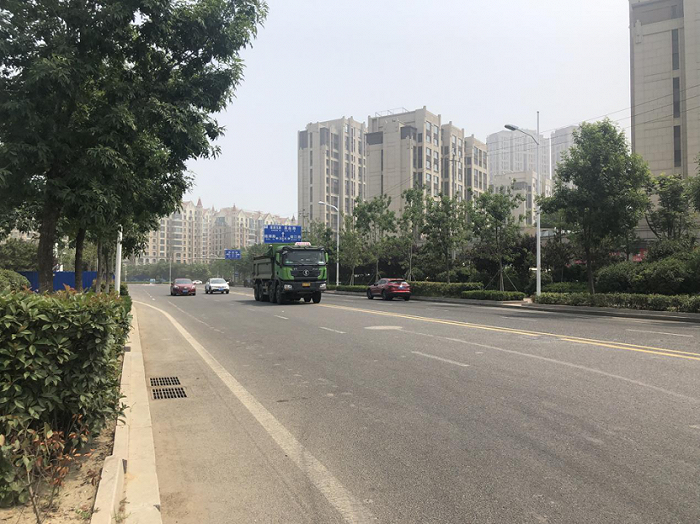 瑞江路实拍 图片来源：界面山东