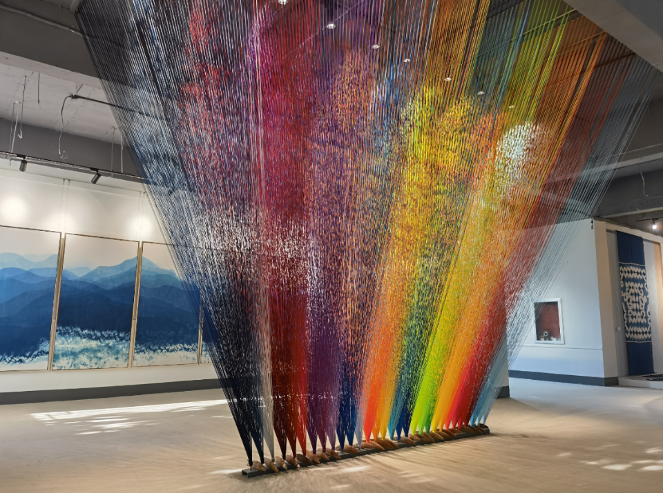 展现非遗艺术魅力百草可染高校师生草木染作品邀请展举办