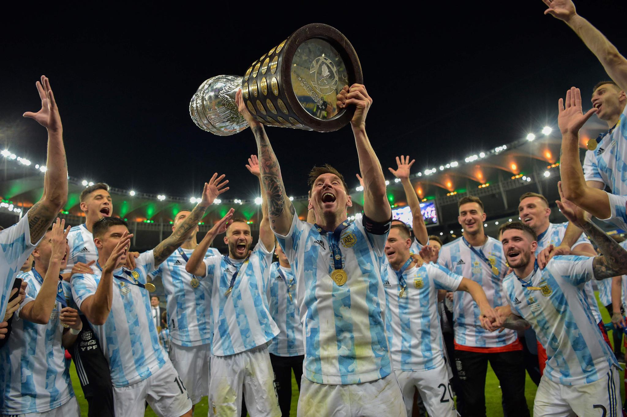 梅西终带阿根廷夺冠,历史地位能反超c罗吗