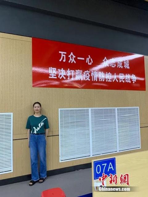 徐丹重返武汉江夏方舱医院 受访者供图