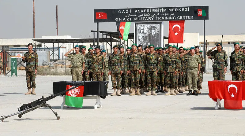 Turkish troops in Afghanistan (light-colored clothes in the picture) Source: social media