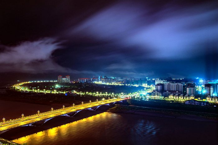 大兴新城夜景 （资料图）