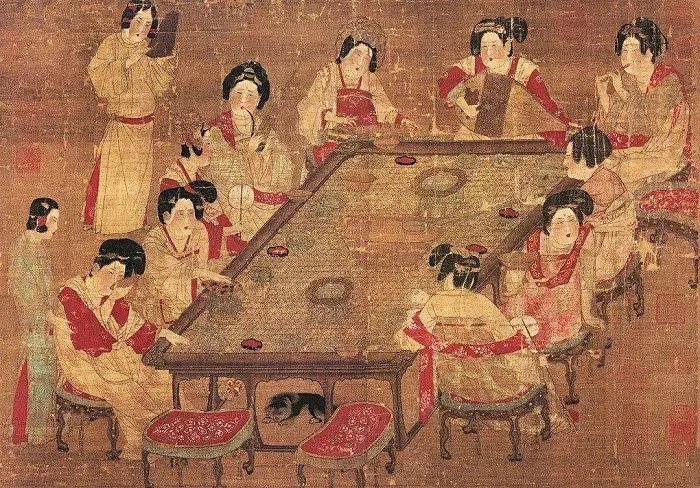 唐人《宫乐图》：浮生若梦，为欢几何？ - Vimarsana News