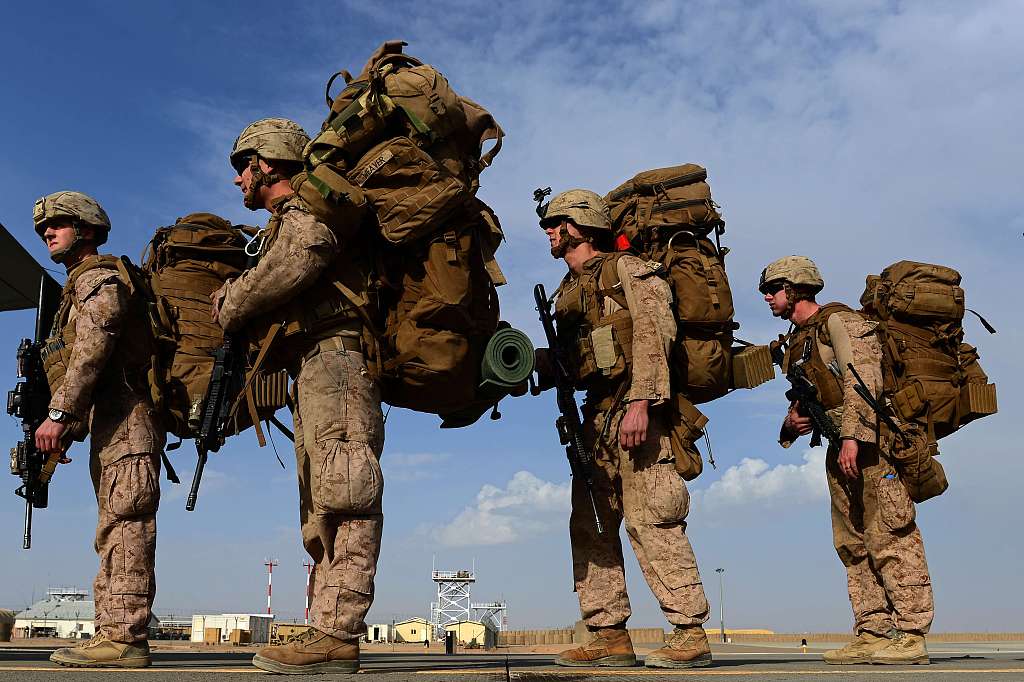 美军撤离阿富汗图片