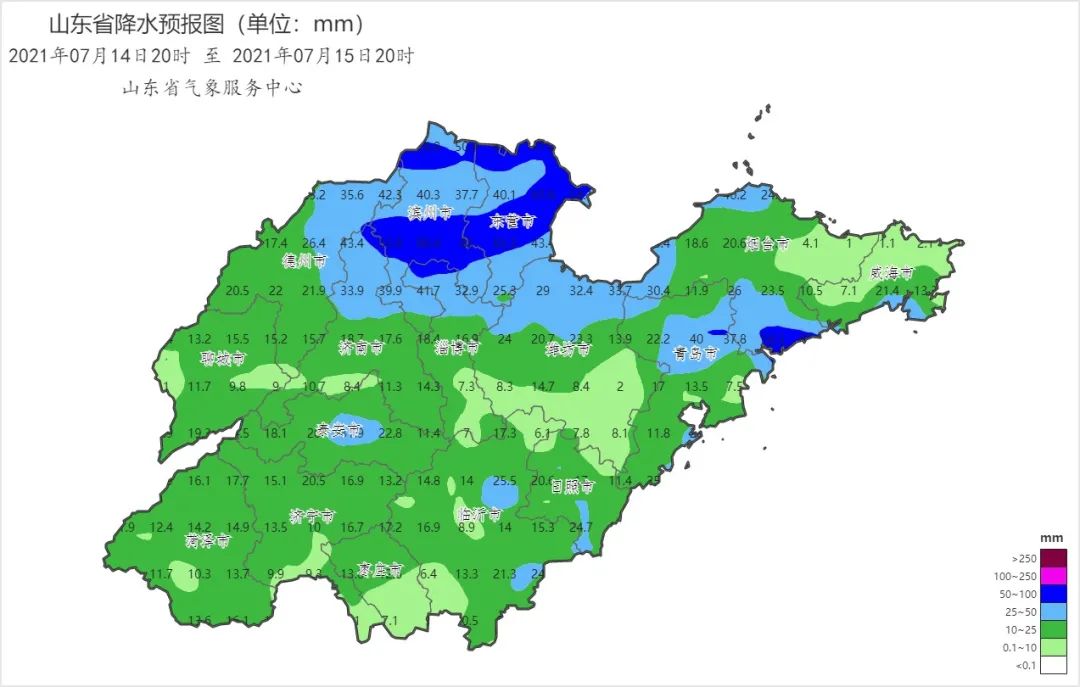山东发布多个预警!大暴雨 暴雨 雷雨 阵雨持续来袭!