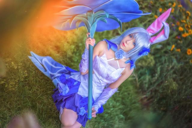 王者荣耀公孙离花间舞cosplay