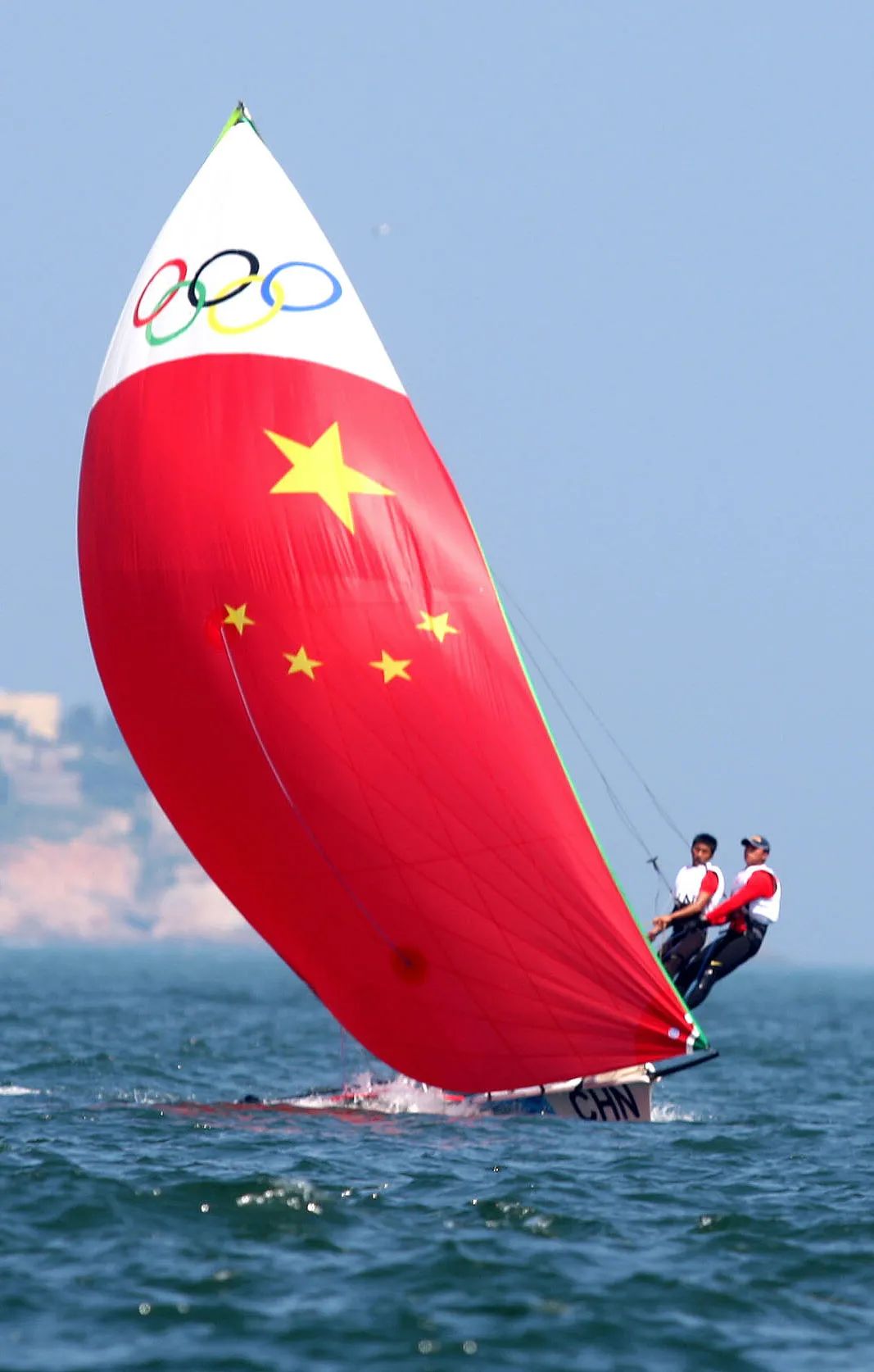 2008年奥运会,帆船比赛赛场.