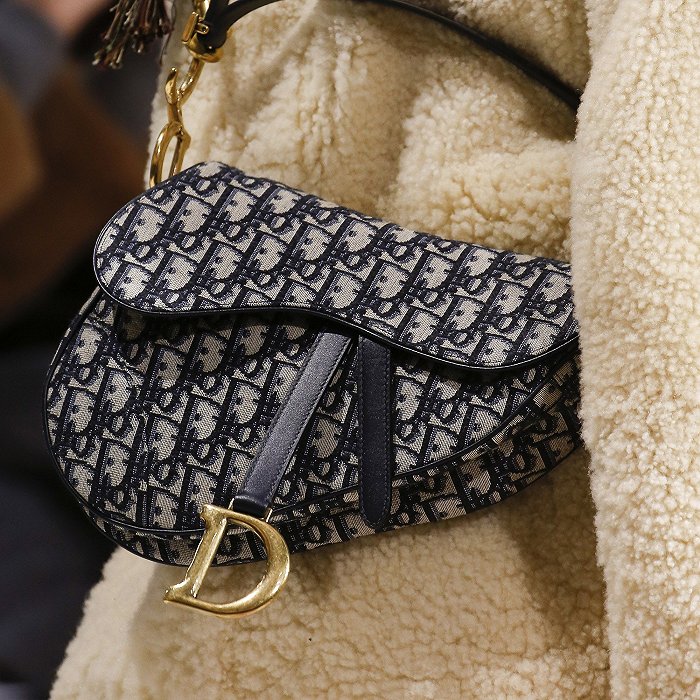 Dior的马鞍包其实也是一个腋下包 图片来源：VOGUE