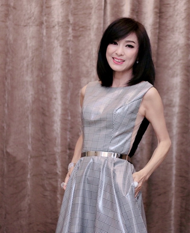 米雪越老越假,65岁的皮肤蜡黄干瘪,却把自己p成无皱纹老少女!