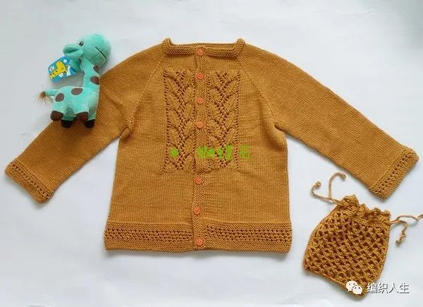 萌宝礼物,常春藤:可爱娃娃家2.0儿童棒针开衫(有编织图解)