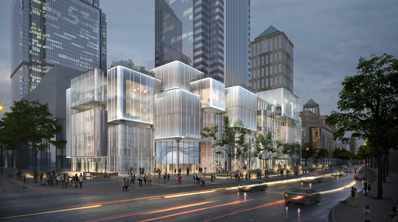 改造后的中信泰富广场效果图  本文图片均为信泰富广场提供