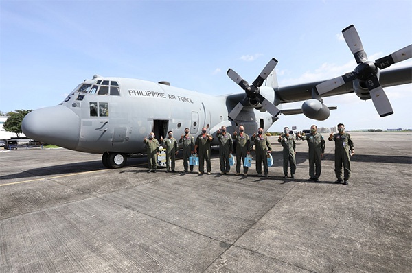 今年1月，菲空军接受C-130H运输机。