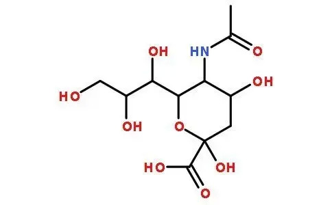 N-乙酰神经氨酸化学式