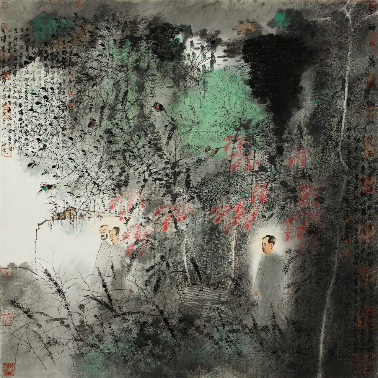 笔融南北,诗意八荒——卢禹舜《乾坤大义》创新中国画图式