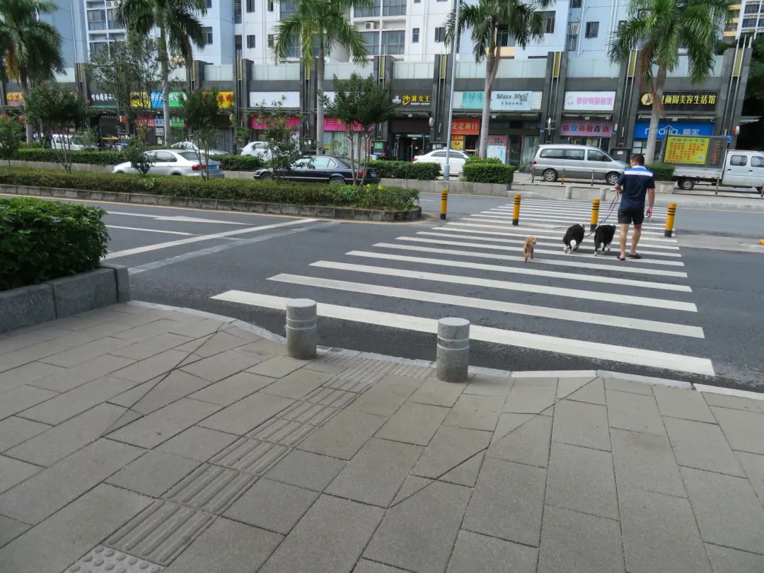 优化完善无障碍坡道(桂花路)改造提升路口二次过街岛(深南燕南路口)下