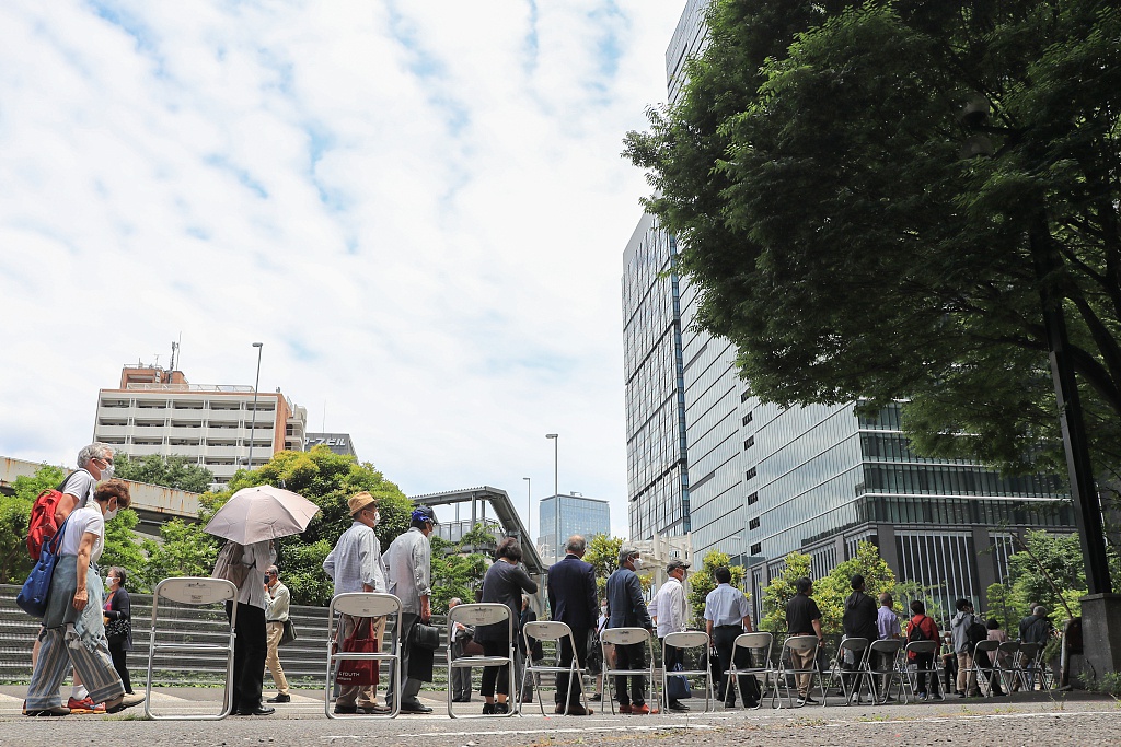 日本宣布东京进入紧急状态，期限为7月12日至8月22日