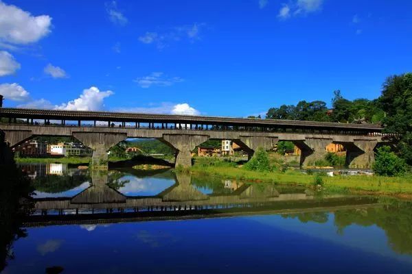 文化遗产在福建丨宁德木拱廊桥传统营造技艺中国木结构桥梁建造术的活