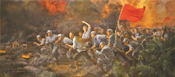 辛氏杂技图片展入展作品《罗湖地标1》.