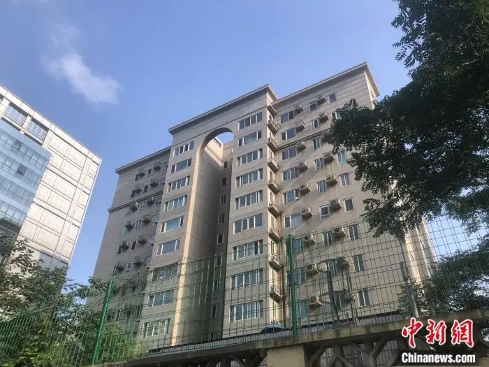 北京市西城区金融街片区一处学区房。中新网 左宇坤 摄