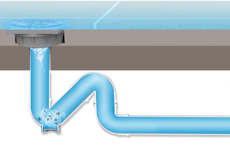 并且虹吸式地漏的水封储水量超过300ml,可以做到一个月不干涸,素有