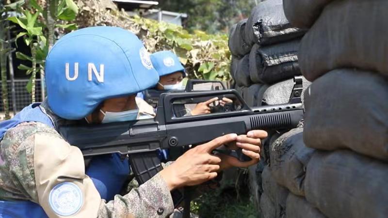 高标准通过联合国作战效能检查评估|维和部队|中国|联合国_新浪新闻