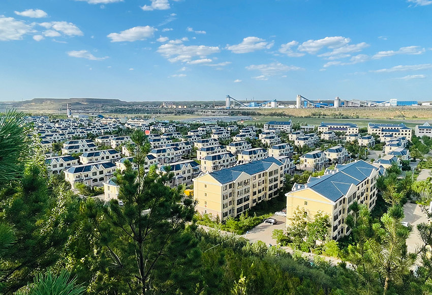 乌兰木伦镇:矿山沉陷区的美丽变身