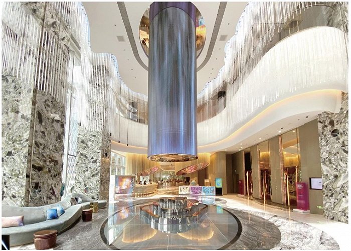 成都W酒店 图片来源:合景泰富