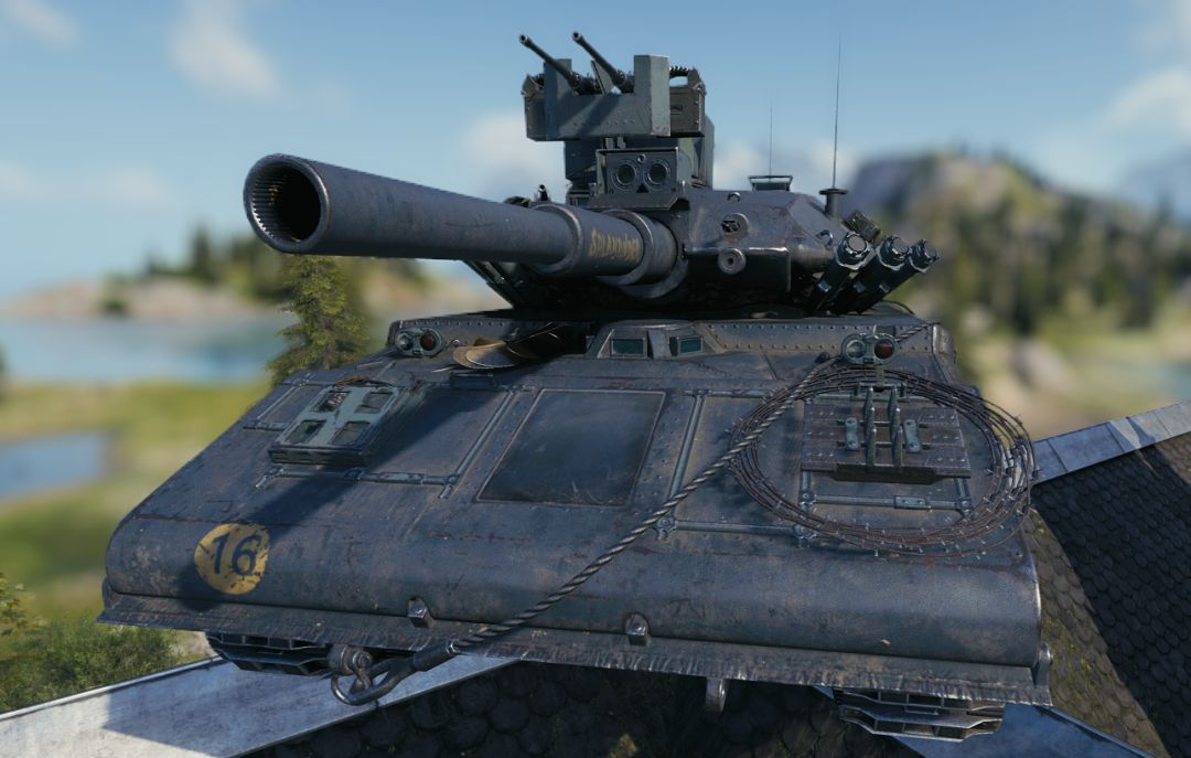 坦克世界xm551谢里登化身火蜥蜴3d风格大图鉴赏