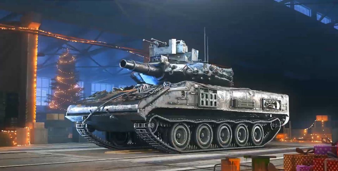 坦克世界xm551谢里登化身火蜥蜴3d风格大图鉴赏