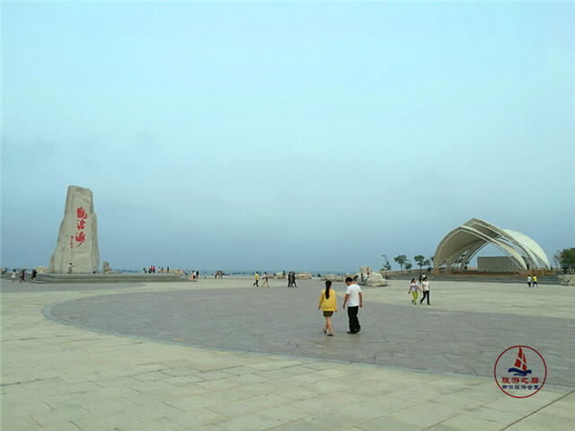 葫芦岛3000多米的海滩,夏天避暑度假的胜地,冬天的景色更美|龙湾海滨|