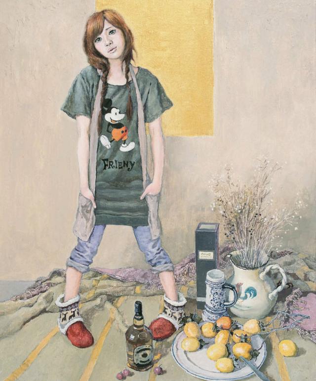 艺术学院教授人体油画中的青春少女!|艺术学院|油画|少女_新浪新闻