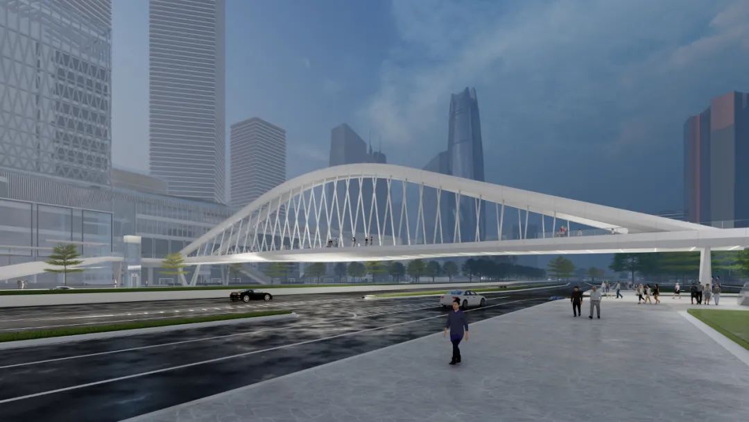 正式动工！东莞大道上将建一座大跨度人行天桥！休闲区蓝鸢梦想 - Www.slyday.coM